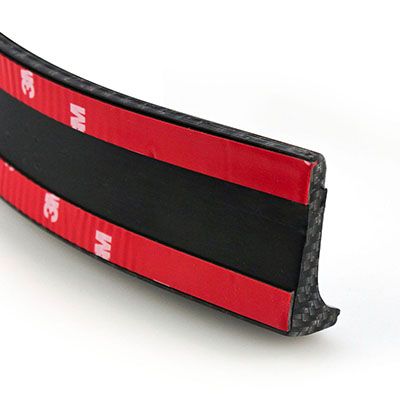 Rubber Ducktail Carbon Rubber Ducktail Carbon