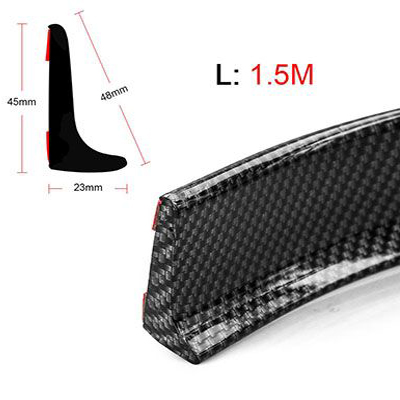 Rubber Ducktail Carbon Rubber Ducktail Carbon