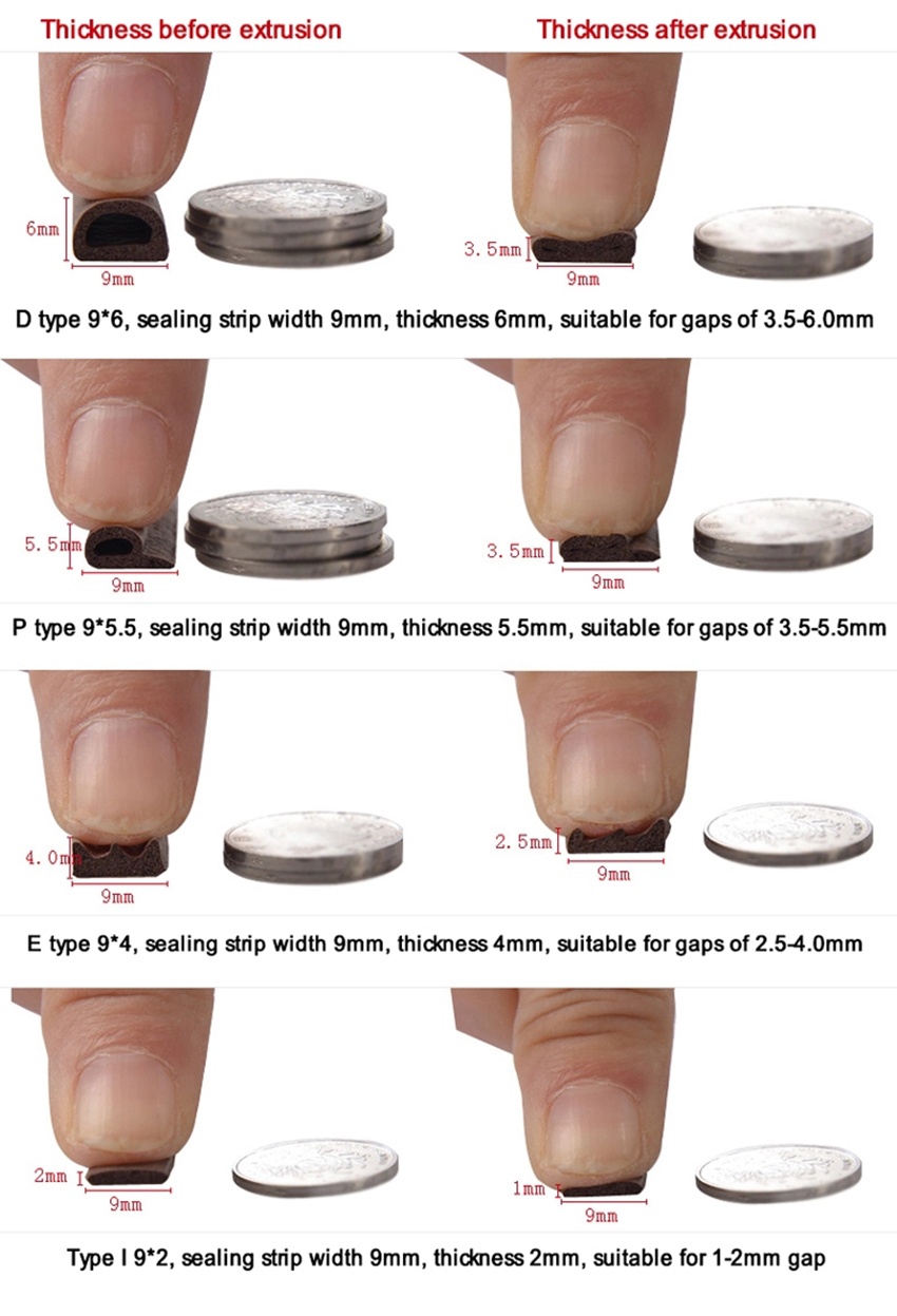 Door and Window Seal (Self-adhesive Seal) Factory Introduction 7