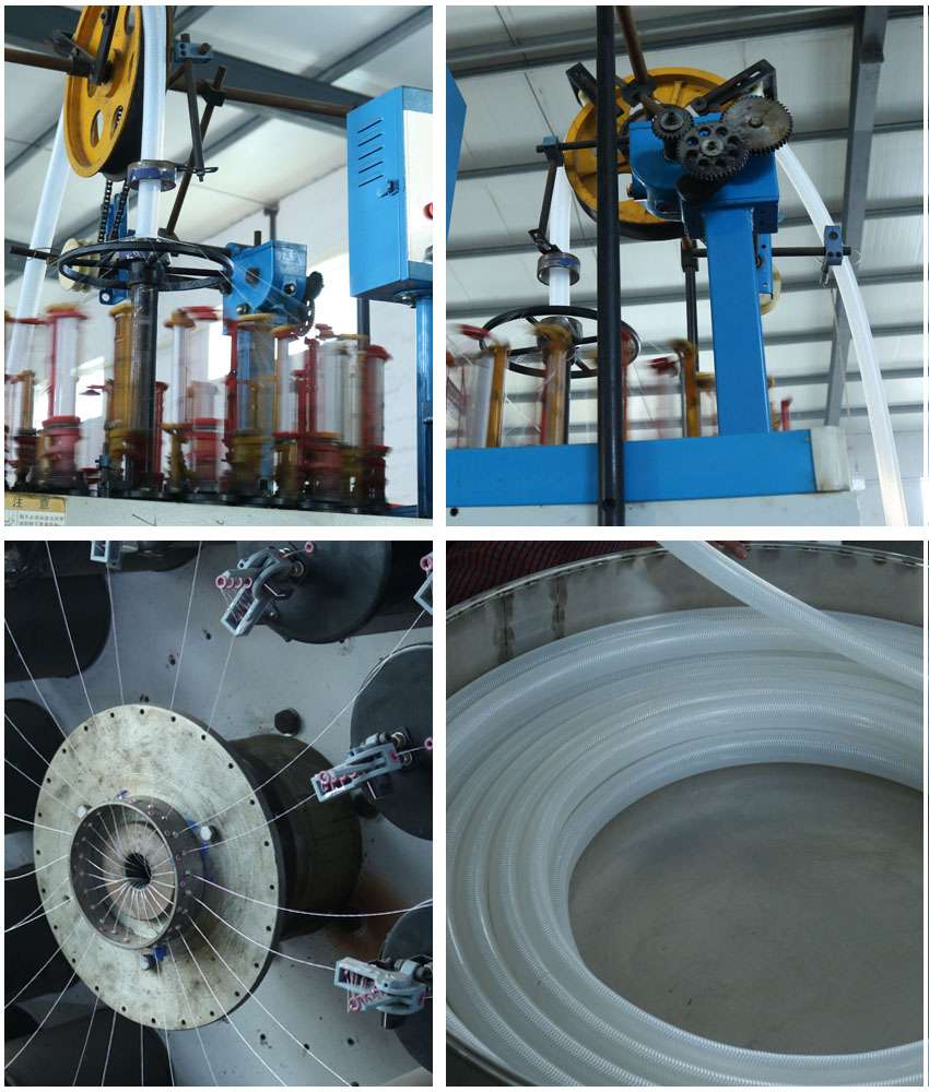 Transparent Braided Heater Hose