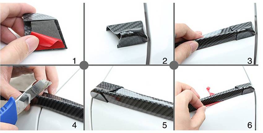 Rubber Ducktail Carbon Installation Steps