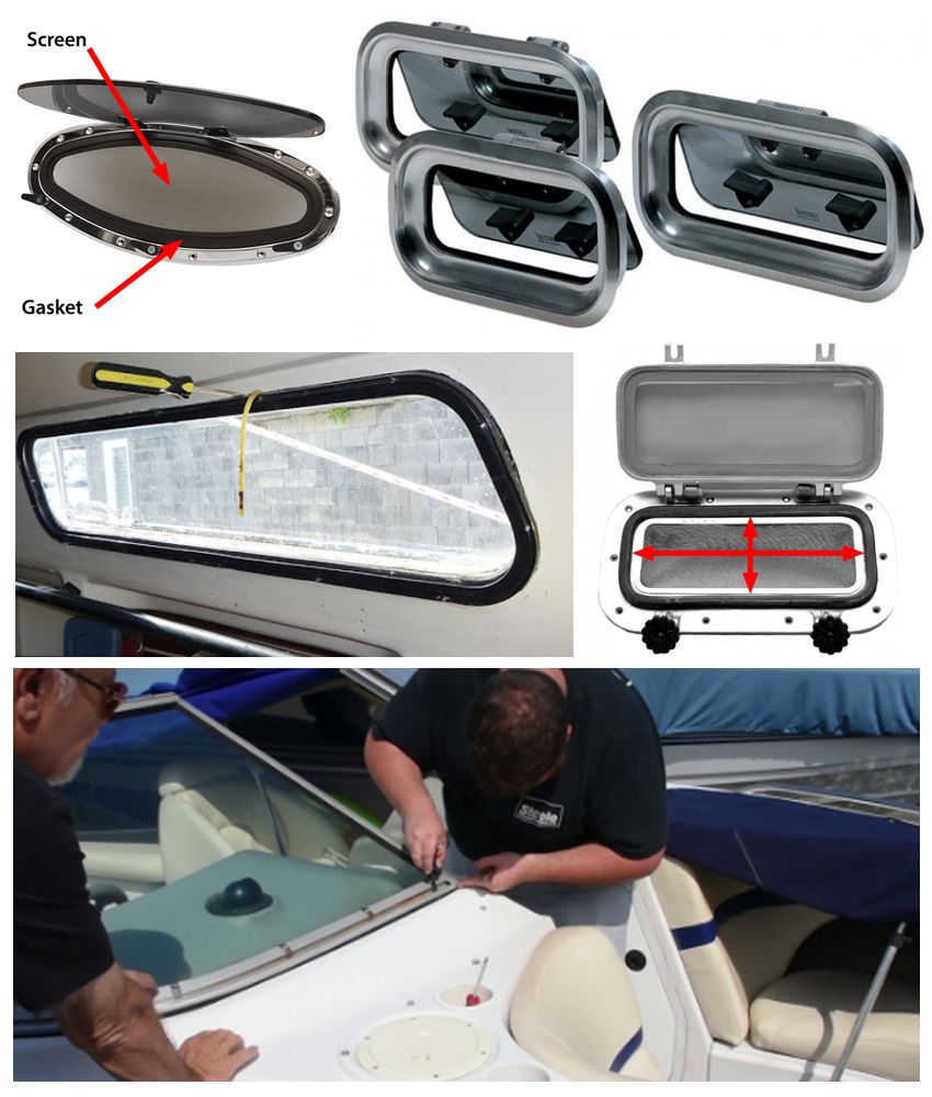 Boat Porthole Gaskets Applications